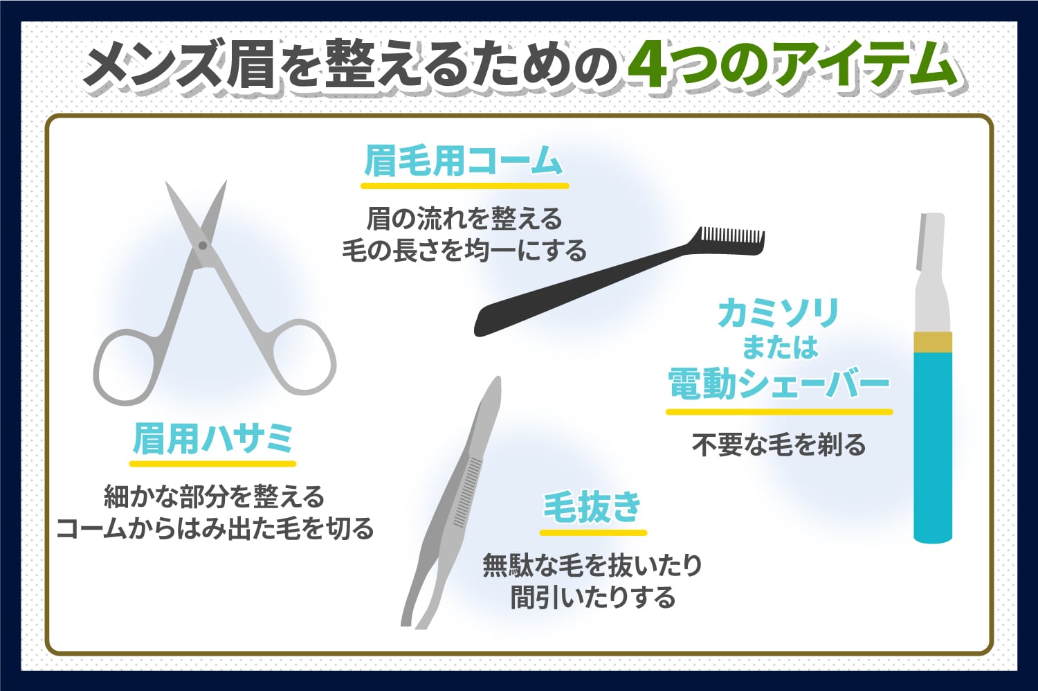 眉上を剃ってはダメ 失敗しないメンズ眉毛の整え方をご紹介 新宿 銀座 池袋 横浜 メンズ 眉毛専門サロン プラスエイト